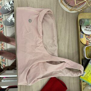 LULU one shoulder sports bra